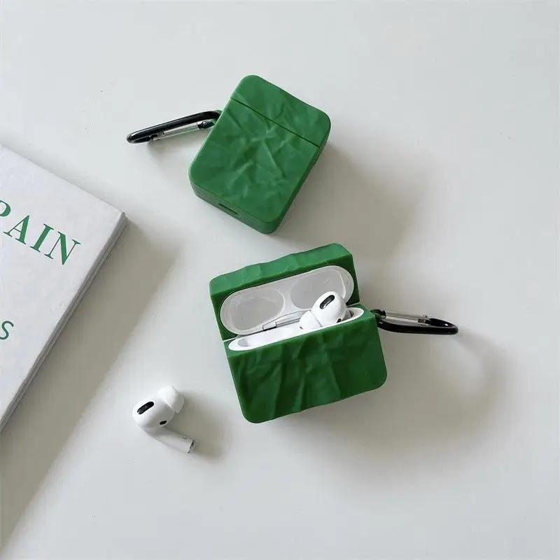 Green Rock Texture AirPod Case - Hypetrndz