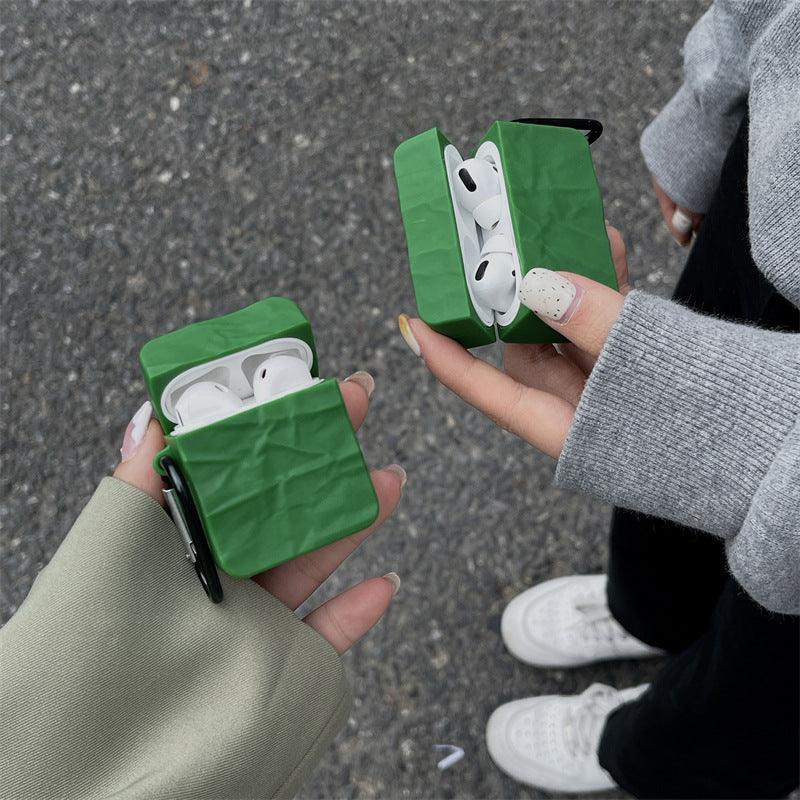 Green Rock Texture AirPod Case - Hypetrndz