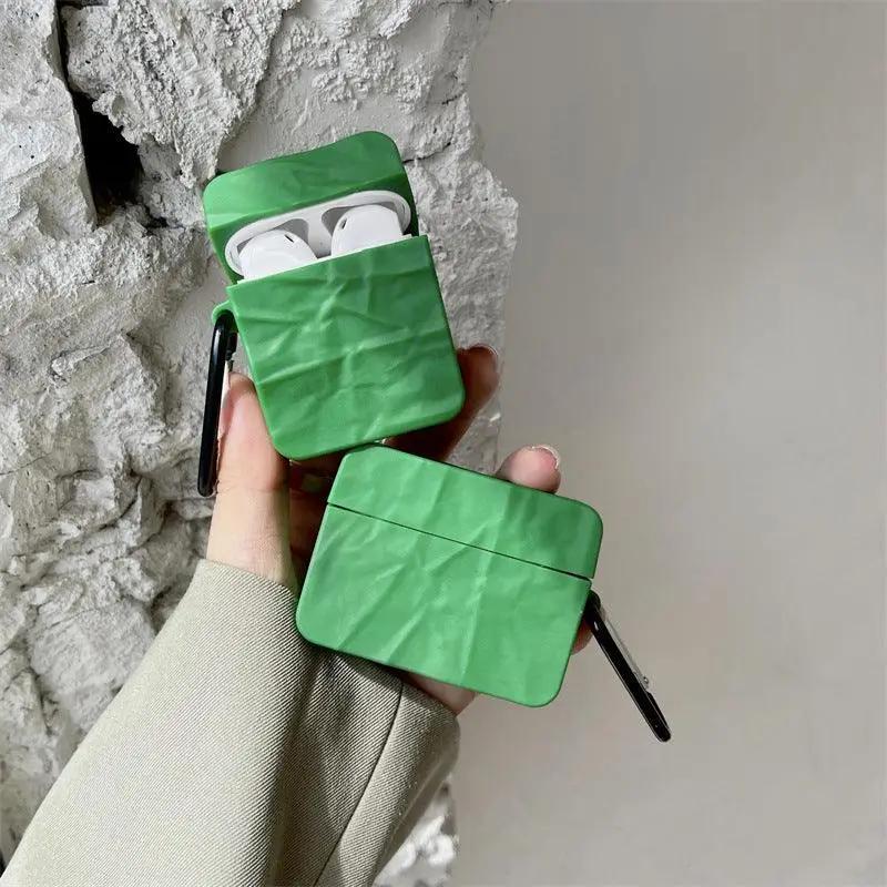 Green Rock Texture AirPod Case - Hypetrndz