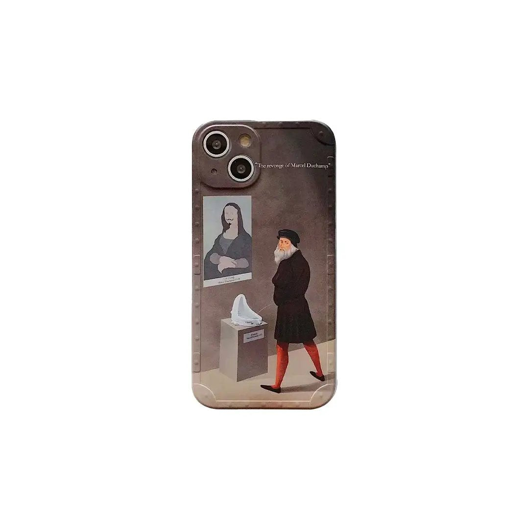 The Revenge of Marcel Duchamp iPhone Case