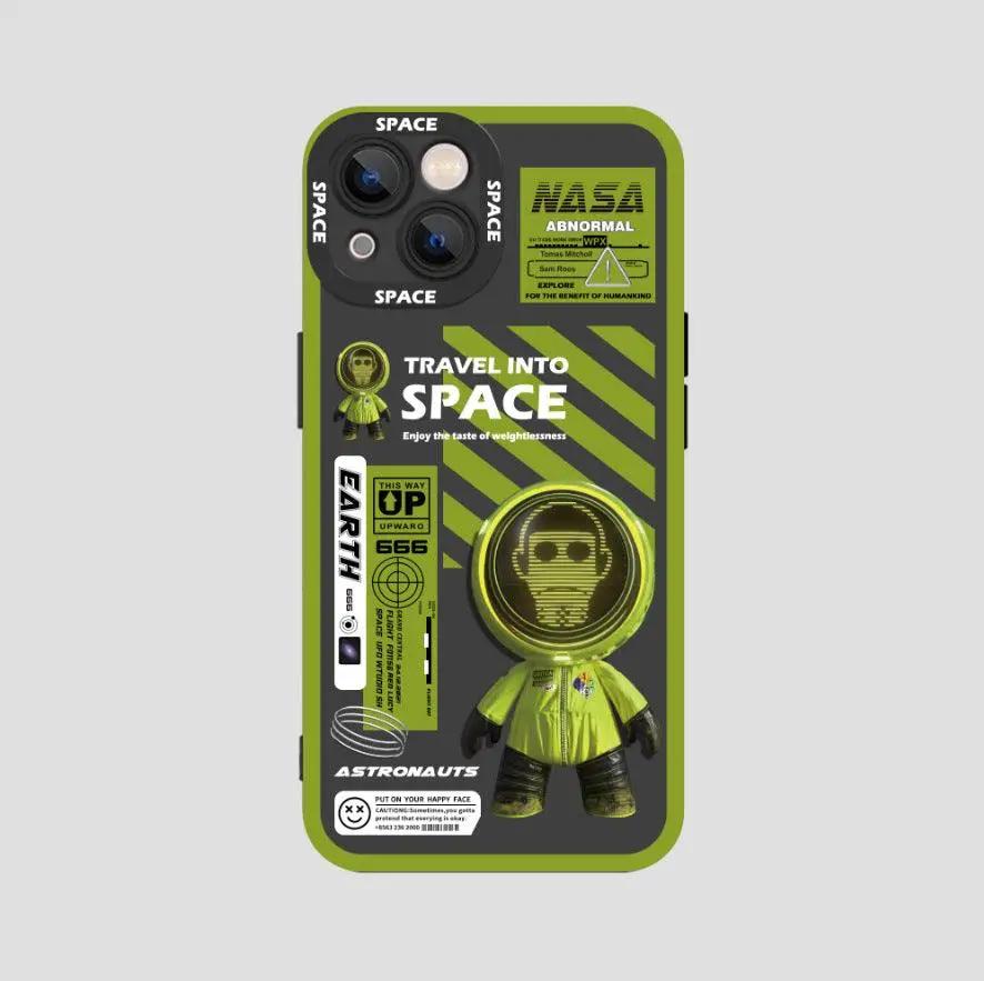 Space Explorer iPhone Case | TPU Silicone - Hypetrndz