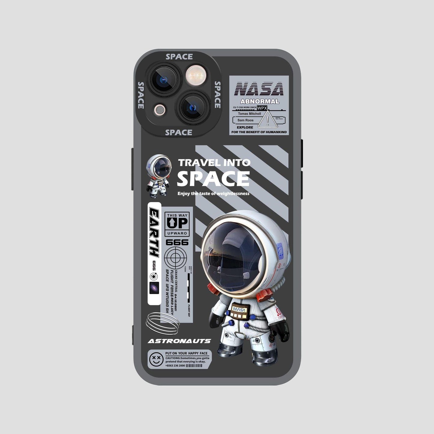 Space Explorer iPhone Case | TPU Silicone - Hypetrndz
