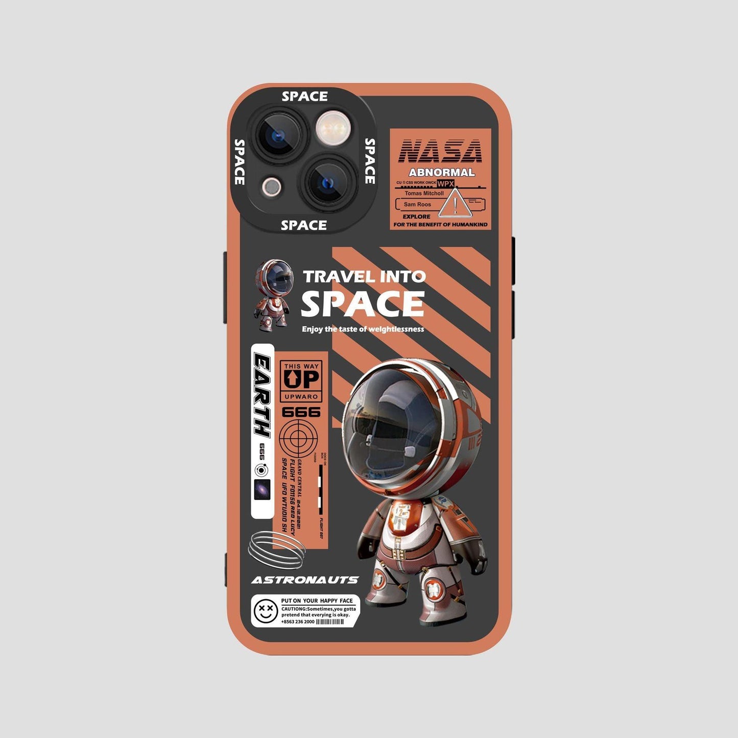 Space Explorer iPhone Case | TPU Silicone - Hypetrndz
