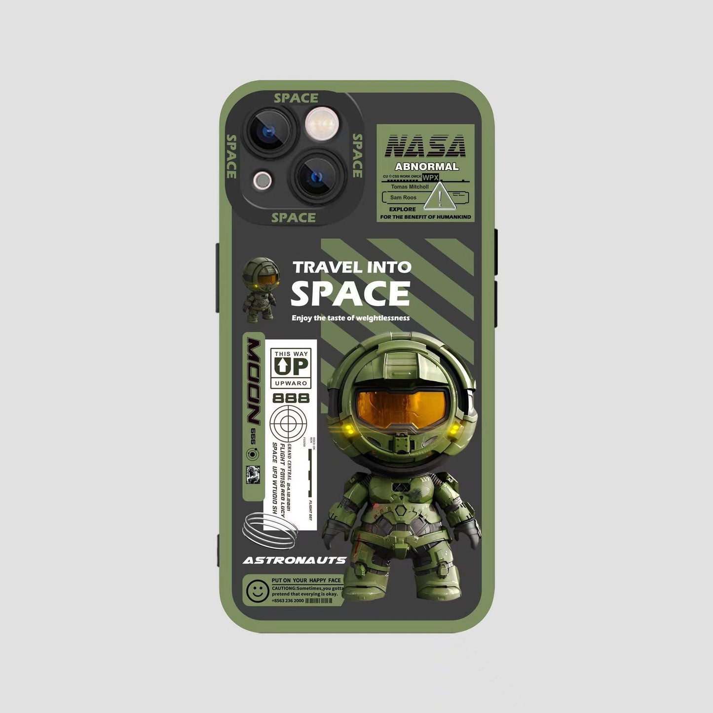 Space Explorer iPhone Case | TPU Silicone - Hypetrndz