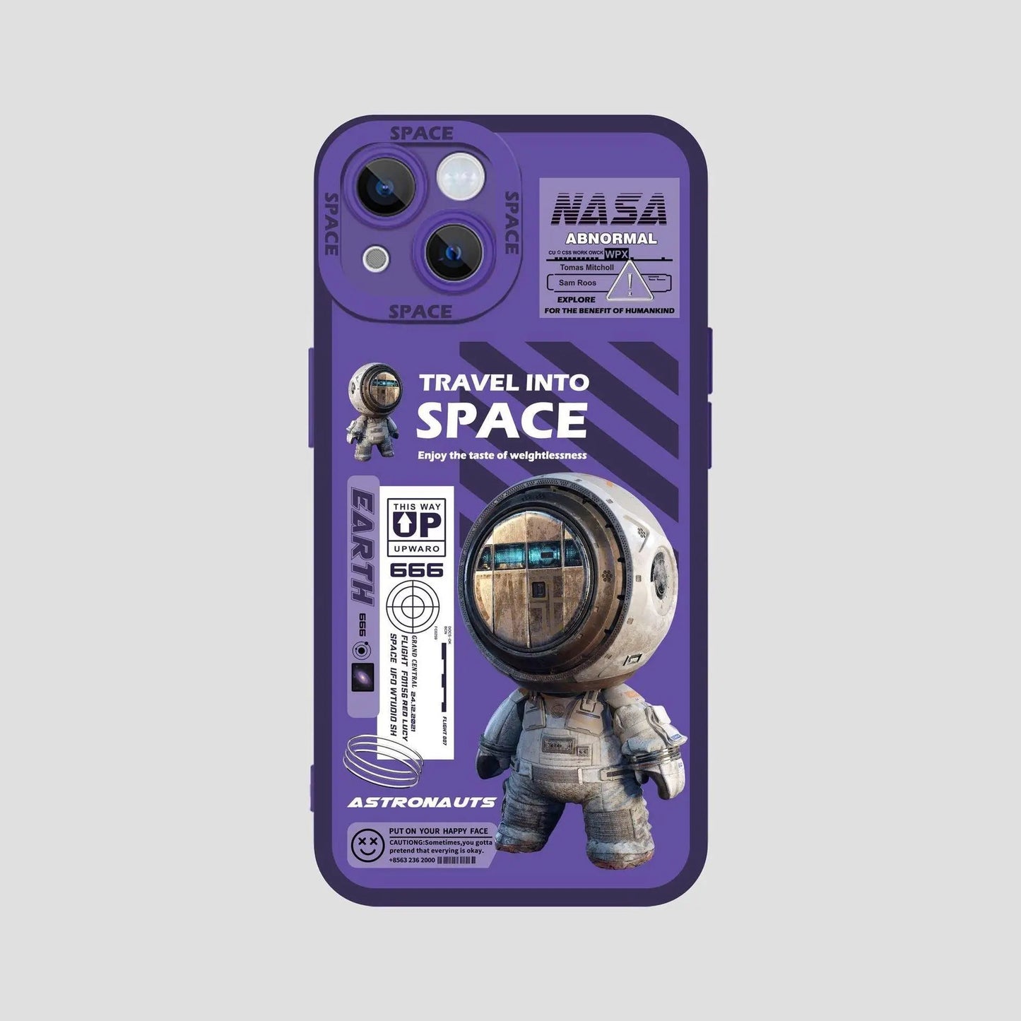Space Explorer iPhone Case | TPU Silicone - Hypetrndz