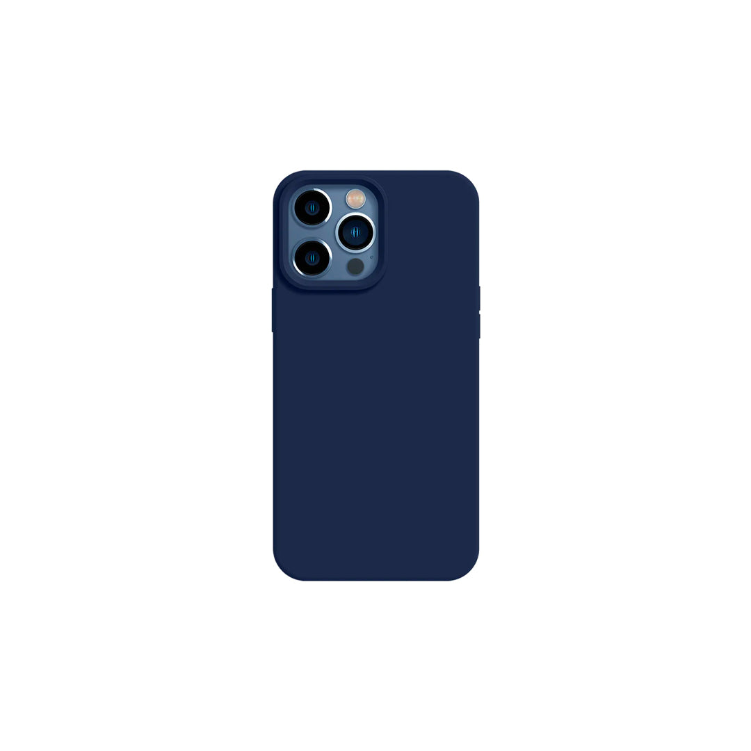 Basic Phone Case | Silicone Liquid Solid | Deep Blue Symphony Collection