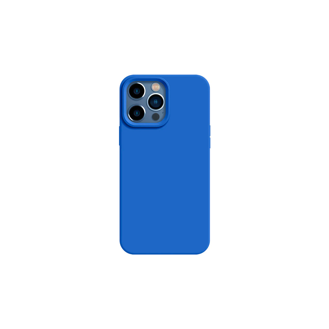 Basic Phone Case | Silicone Liquid Solid | Deep Blue Symphony Collection