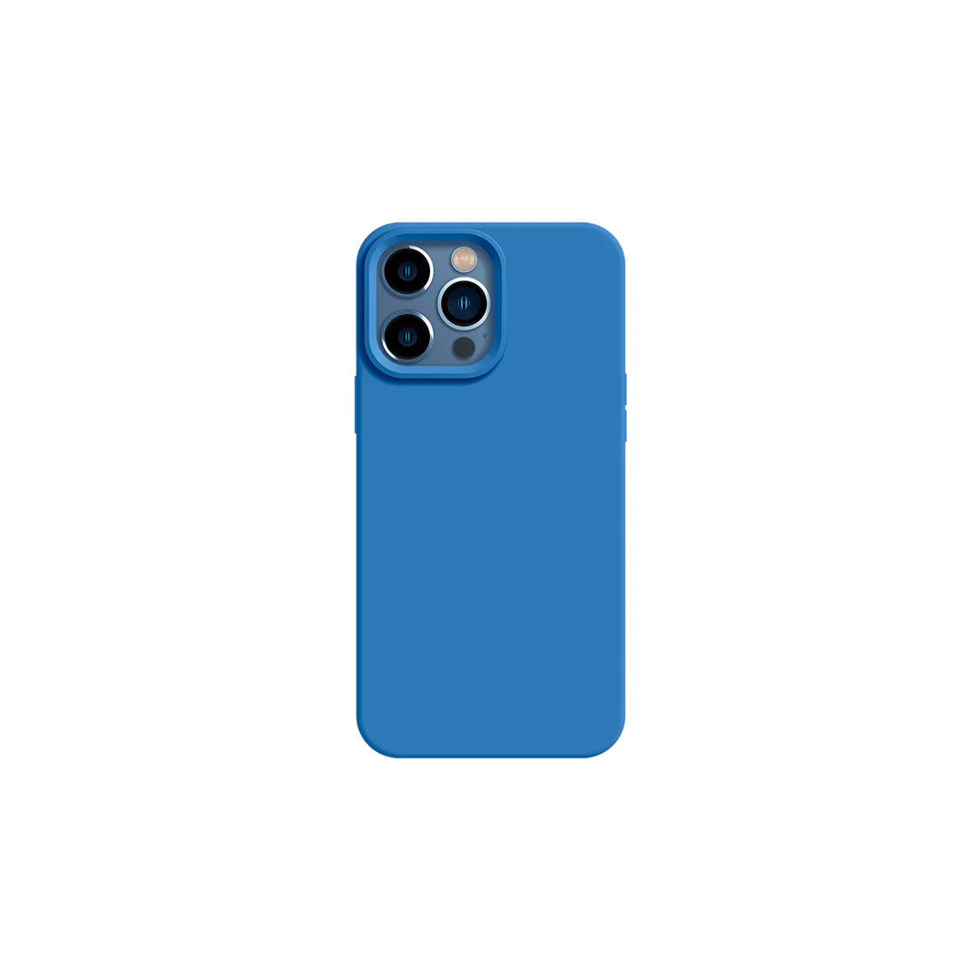 Basic Phone Case | Silicone Liquid Solid | Deep Blue Symphony Collection