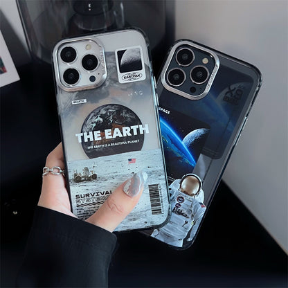 Galactic Odyssey - Premium Astronaut-Themed Phone Case