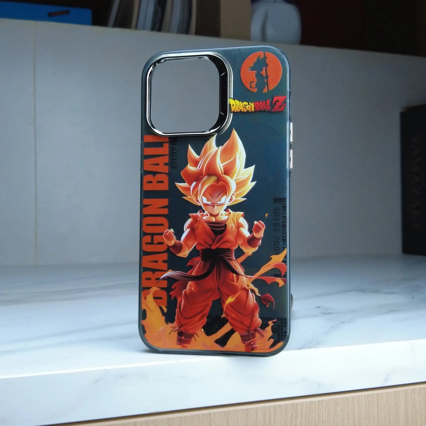 Fiery Spirit: Super Saiyan Son GKU Phone Case