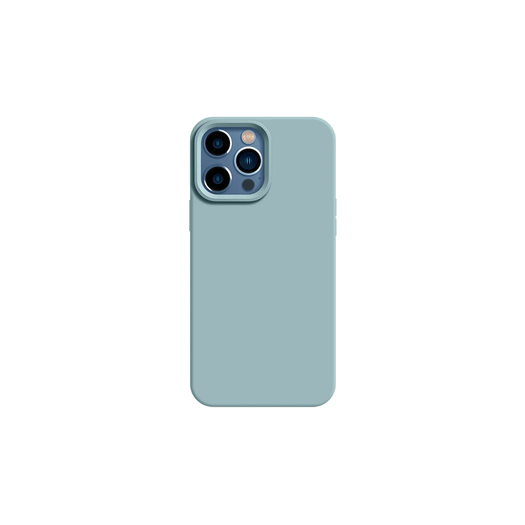 Basic Phone Case | Silicone Liquid Solid | Serenity Shades