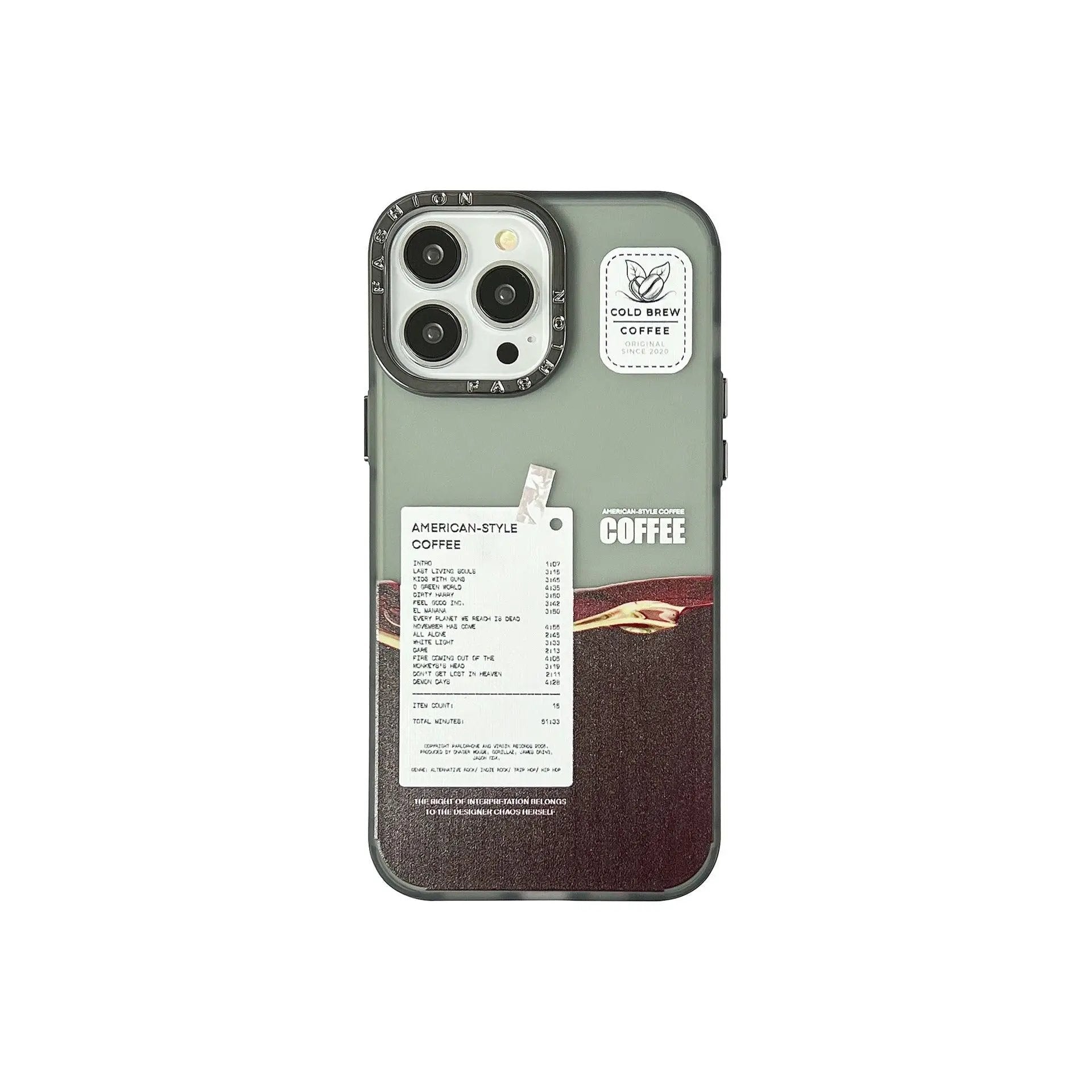 American Coffee iPhone Case | Classic Brew Design | TPU Silicone - Hypetrndz