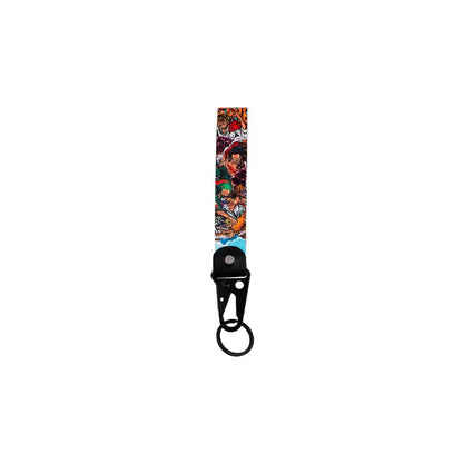 Animated Adventure OP 01 | Fabric Keychain with Metal Ring