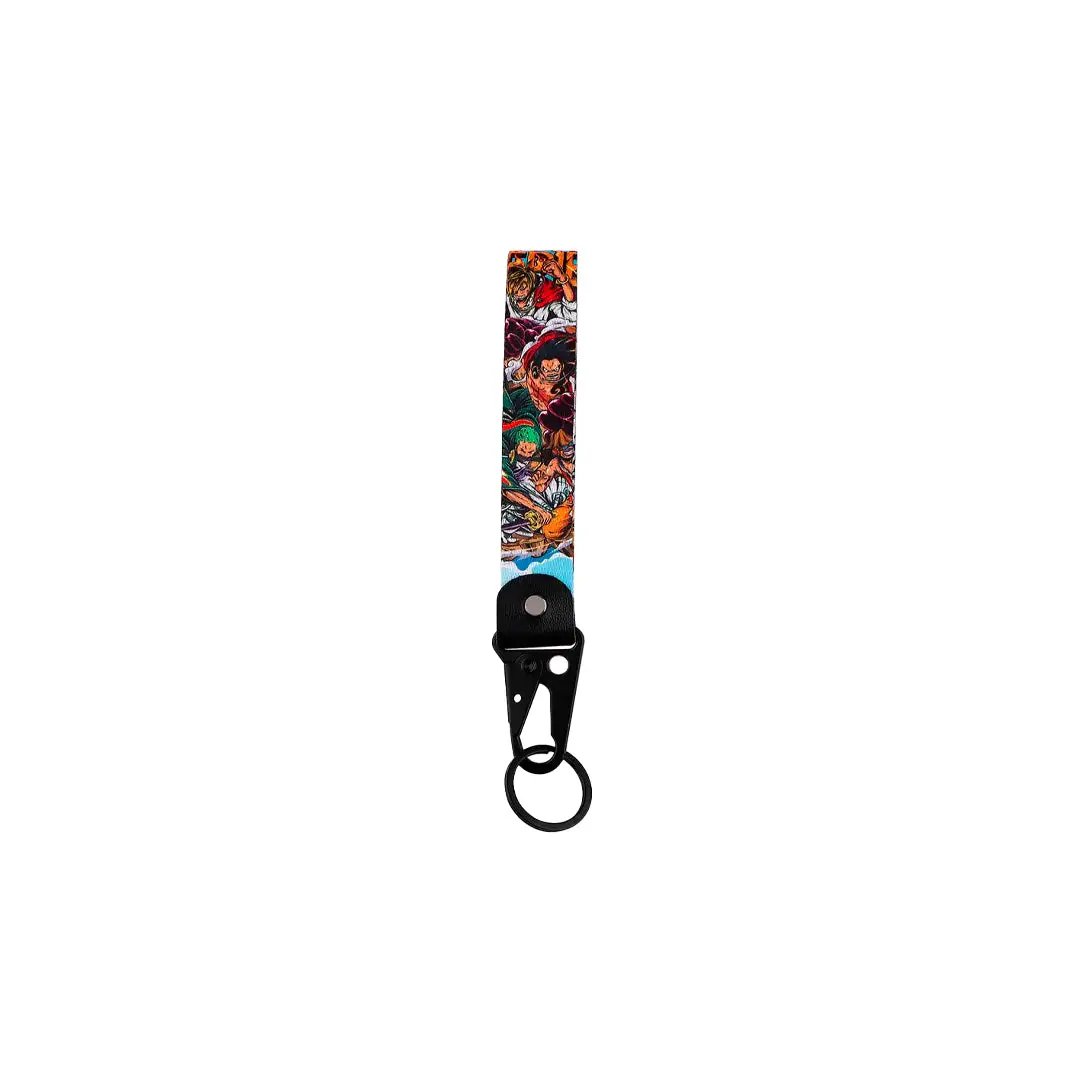 Animated Adventure OP 01 | Fabric Keychain with Metal Ring