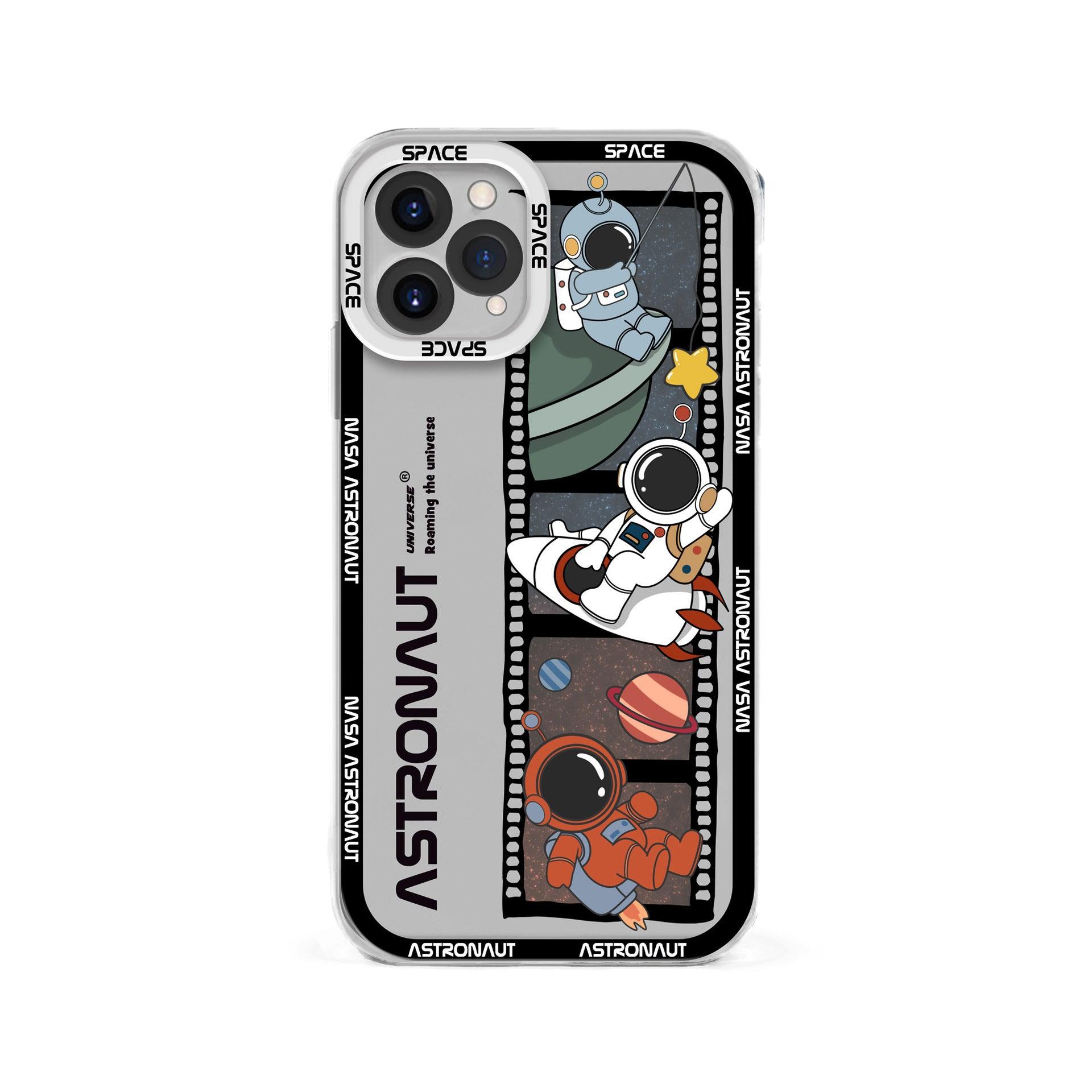 AstroArt iPhone Case | Space Astronauts Design - Hypetrndz