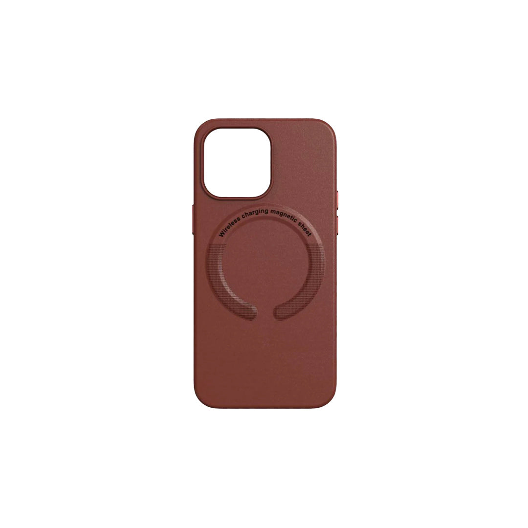 Umber MagSafe Phone Case | Leather Phone Case