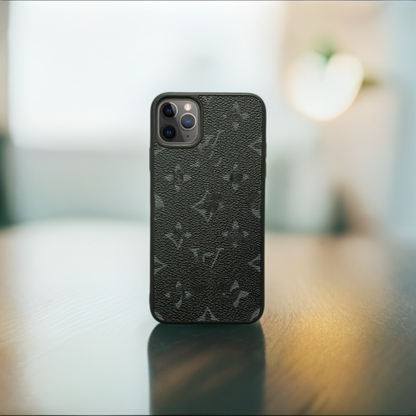 Black 'L' Monogram Phone Case | Limited Edition