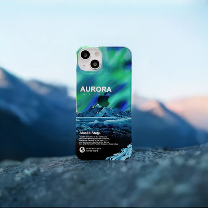 Aurora Alaska State iPhone Case