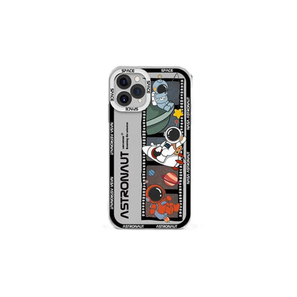 AstroArt iPhone Case | Space Astronauts Design