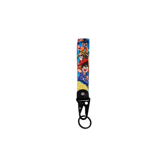 Animated Adventure DB | Fabric Keychain with Metal Ring