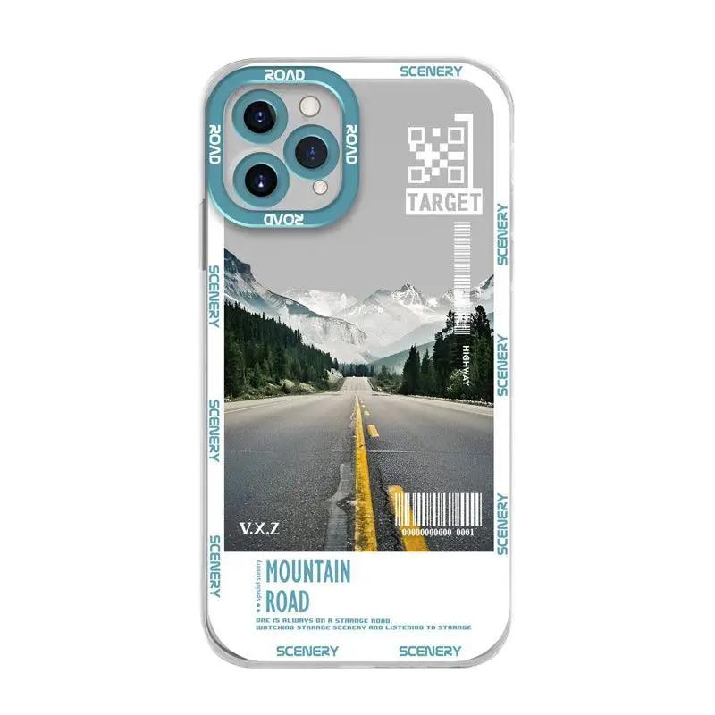 Mountain Road iPhone Case | Adventure-Inspired Design - Hypetrndz
