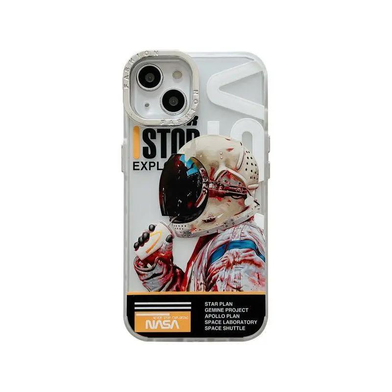 NASA Astronaut iPhone Case | Space-Inspired Design | TPU Silicone - Hypetrndz