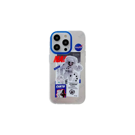 Astronauts Reflective Phone Case