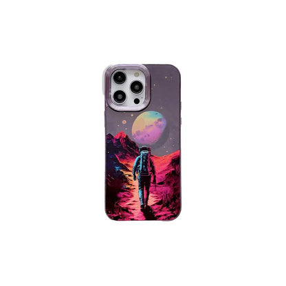 Walking Astronauts Phone Case | Limited Edition
