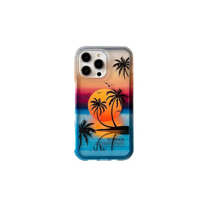 Summer Trees iPhone Case | Transparent Case