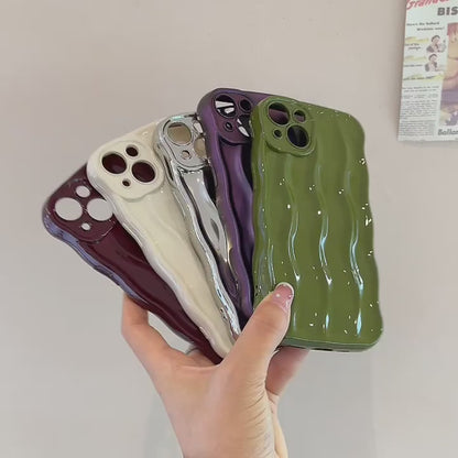 Wavey 3D Phone Case | Multiple Colors