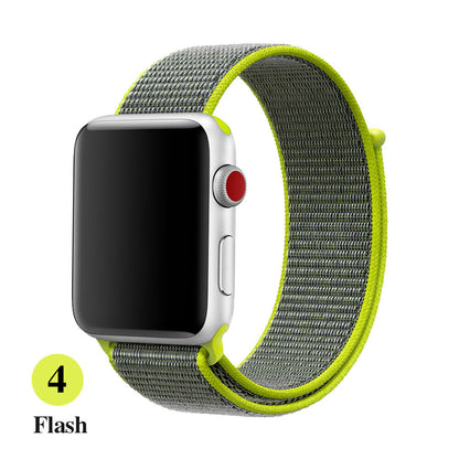 Woven Nylon Band For Apple Watch Sport Loop