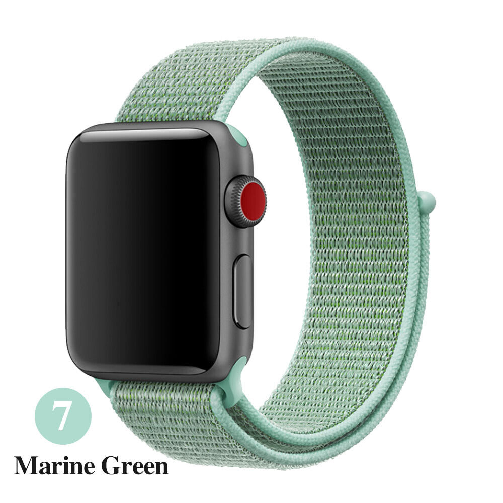 Woven Nylon Band For Apple Watch Sport Loop