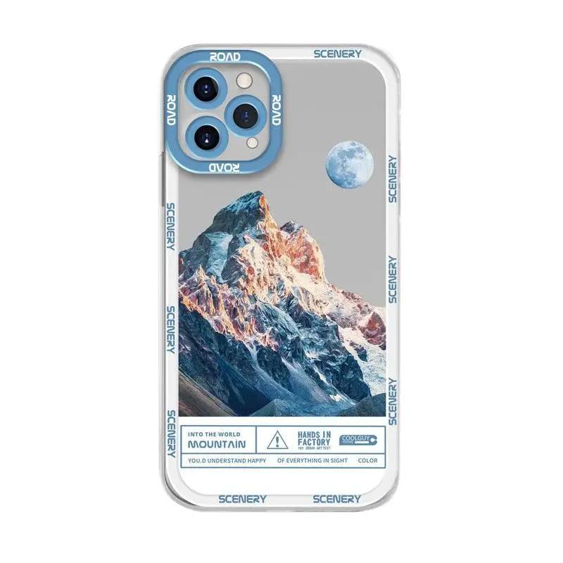 Scenery Mountain iPhone Case | Nature-Inspired Design - Hypetrndz