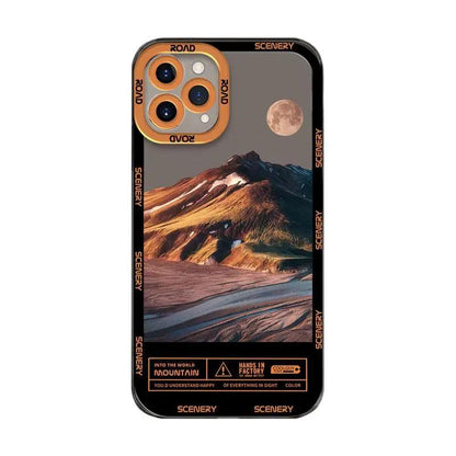 Scenery Mountain iPhone Case | Nature-Inspired Design - Hypetrndz