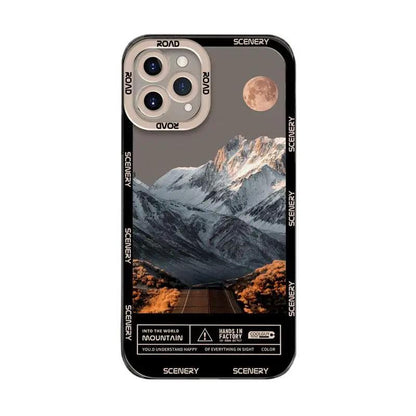 Scenery Mountain iPhone Case | Nature-Inspired Design - Hypetrndz