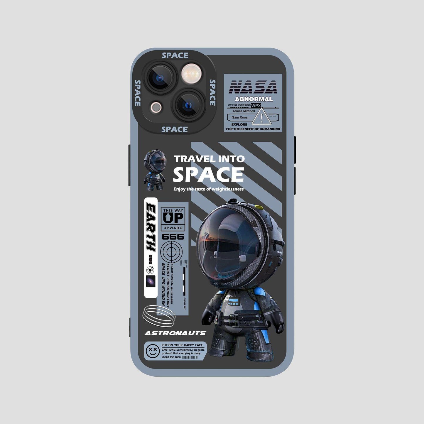 Space Explorer iPhone Case | TPU Silicone - Hypetrndz