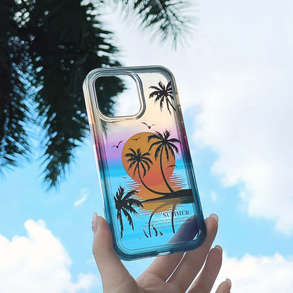 Summer Trees iPhone Case | Transparent Case