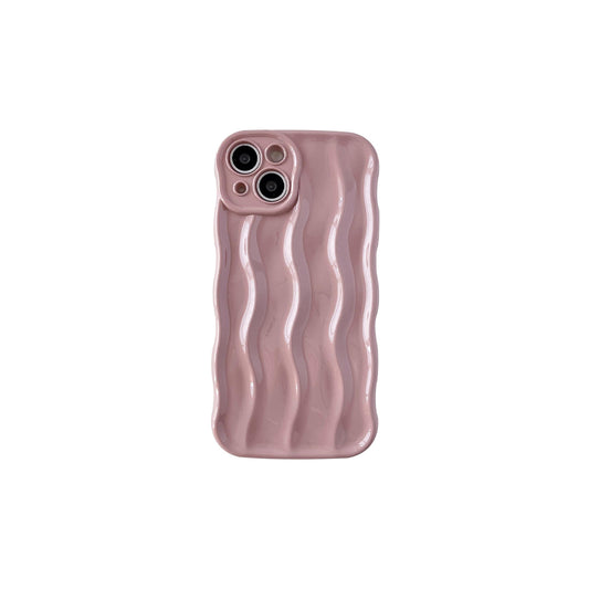 Pink Wavey 3D Phone Case
